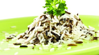 Three-onion Wild rice