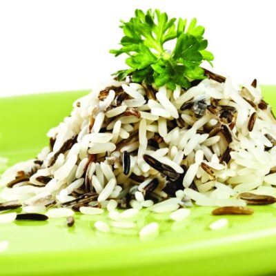 Three-onion Wild rice