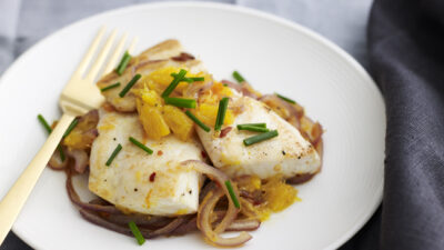 Spicy Citrus Tilapia with Asian Noodles