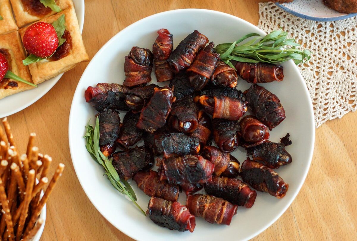 Bacon-Wrapped Dates
