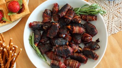 Bacon-Wrapped Dates
