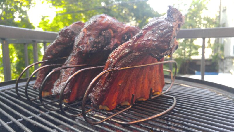 Slow Smoked BBQ Back Ribs