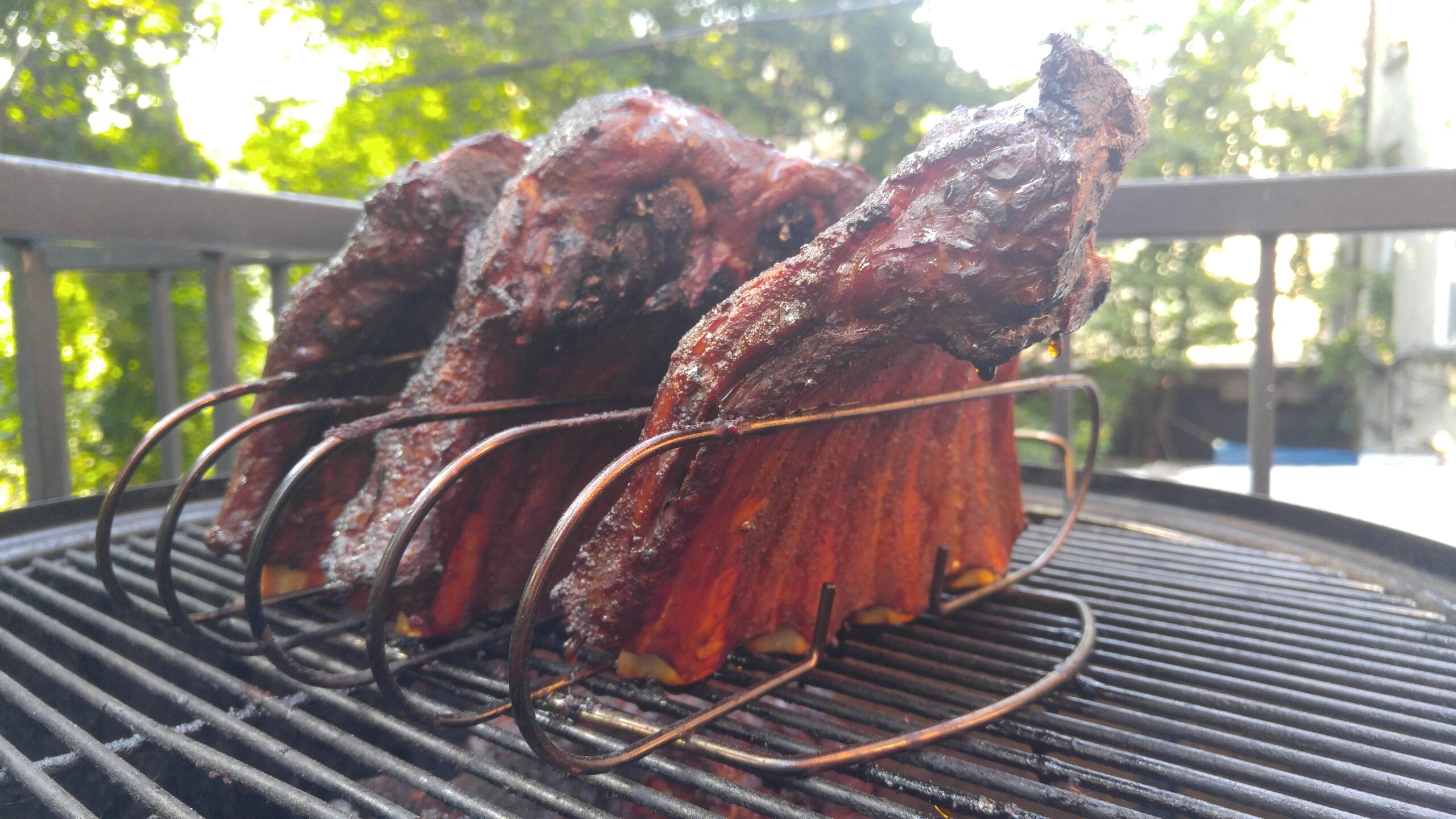 Slow Smoked BBQ Back Ribs