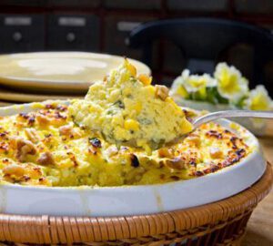 Toasted Walnut Creamed Corn