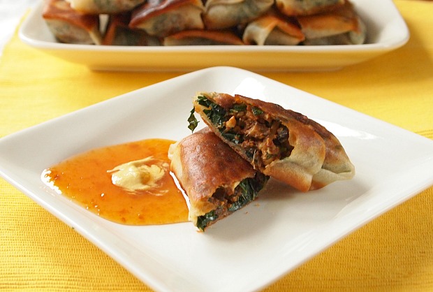 tofu-kale-crispy-spring-roll