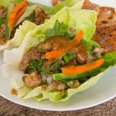 tofu lettuce wraps