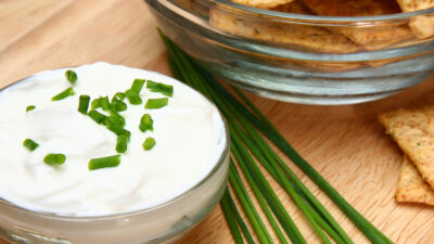 tofu sour cream and chives