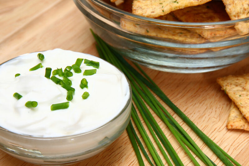 tofu sour cream and chives