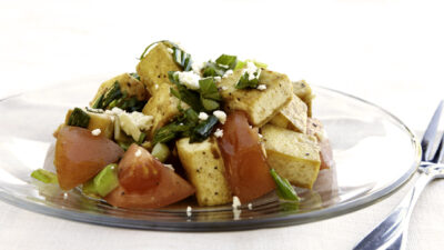 Tofu Tomato Salad