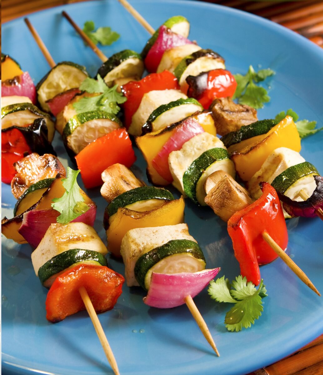 Tofu Veggie Skewers