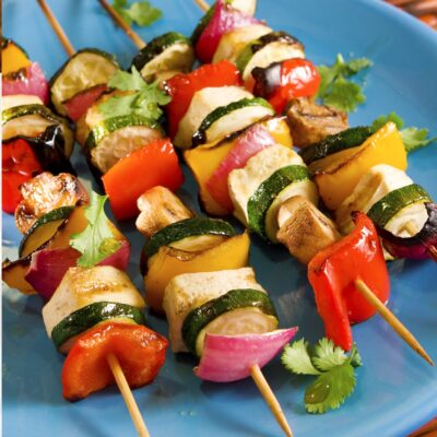 Tofu Veggie Skewers