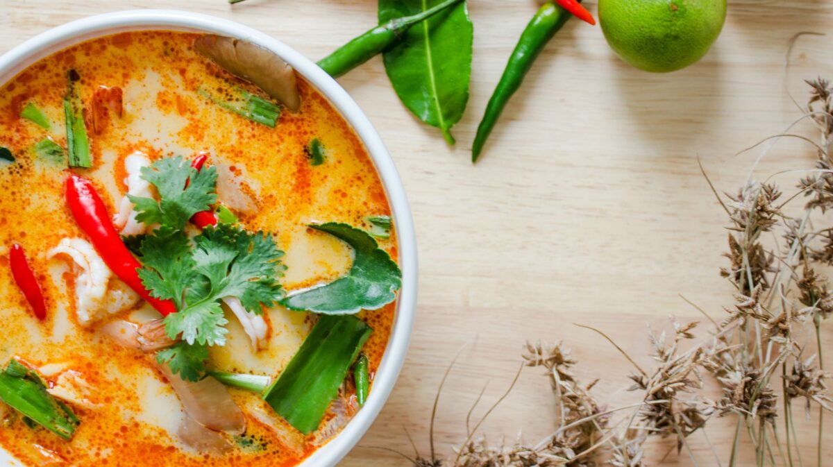 Tom Yum Chicken Soup