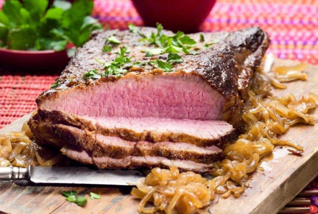 top rib with onions
