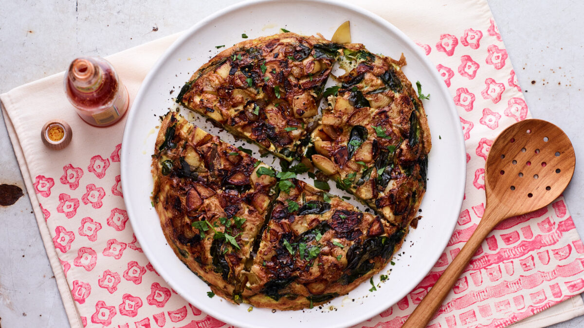 Spinach Tortilla Espagnole