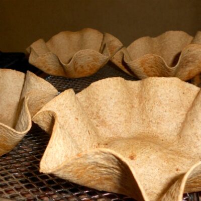 tortilla salad bowls