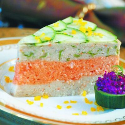 Tri Color Gefilte Fish