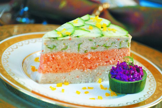 Tri Color Gefilte Fish