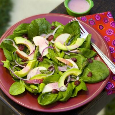 Asparagus, Avocado, and Apple Salad