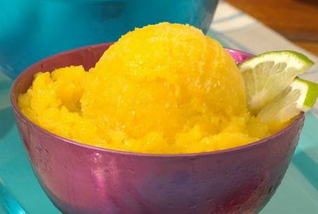 Tropical Mango Sorbet