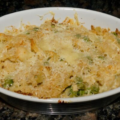 Cheese and Peas Tuna Casserole
