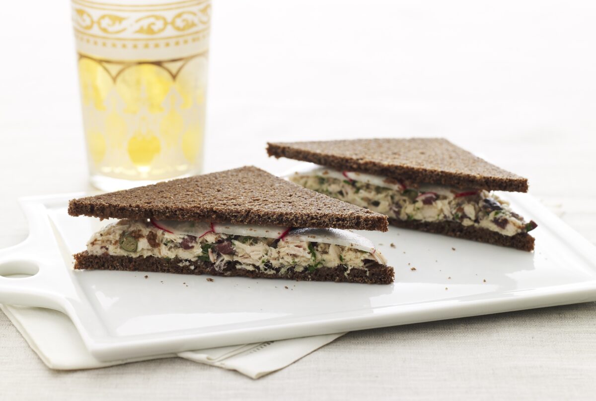 Tuna Tea Sandwiches large