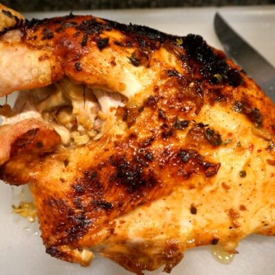 turkey breast with pineapple juice