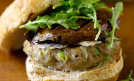 Turkey Club Burger