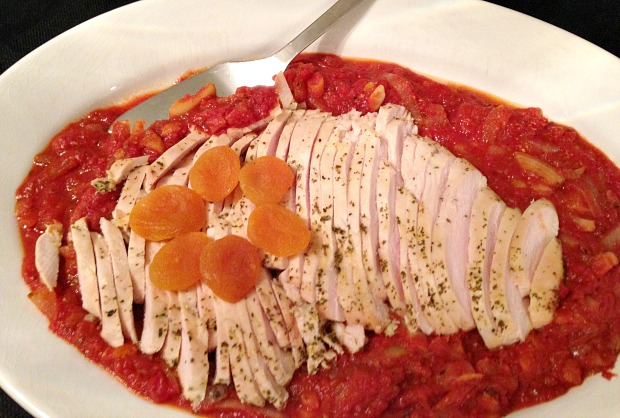Turkey, Saffron Apricot Roasted