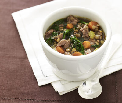 turkey sausage and lentil soup
