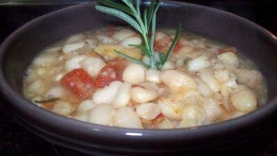 Tuscan White Bean Cholent