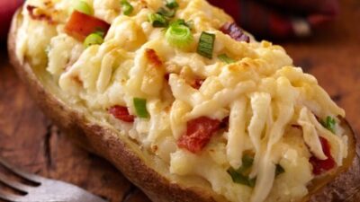 twice baked idaho potatoes