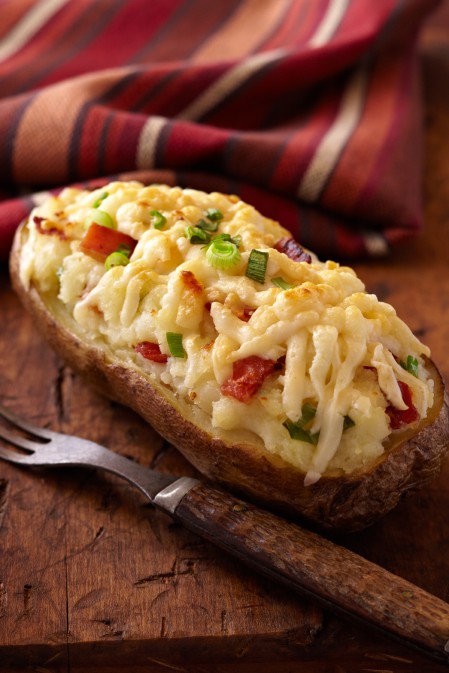 twice baked idaho potatoes