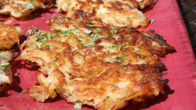 Two-Potato Latkes