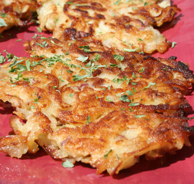 Two-Potato Latkes
