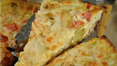 Two Tone Zucchini Frittata