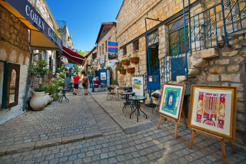 Tzfat Artists Quarter