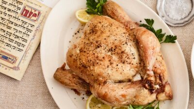 4-Ingredient Roasted Chicken