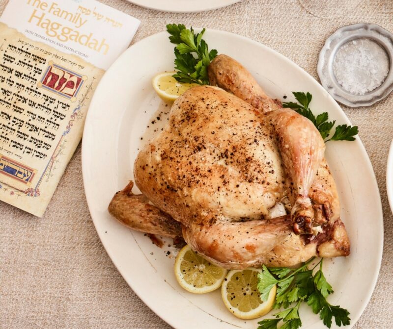 4-Ingredient Roasted Chicken