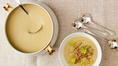 CREAMY CELERY SOUP 4-INGREDIENT