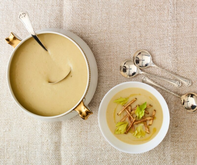 CREAMY CELERY SOUP 4-INGREDIENT