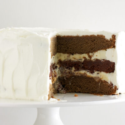 VANILLA MOCHA LATTE LAYER CAKE