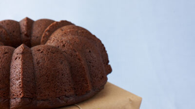 Vegan Chocolate Rum Cake