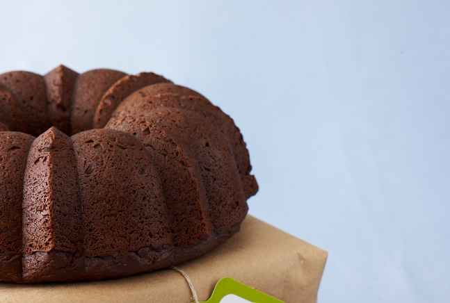Vegan Chocolate Rum Cake