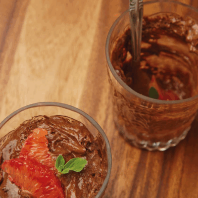 vegan chocolate mousse