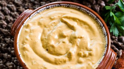 Vegan Queso (Cheese) with Salsa