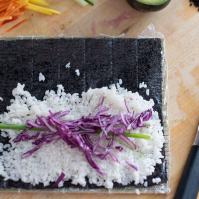 vegan sushi maki roll 2