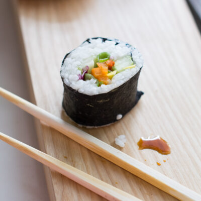 vegan sushi maki roll single
