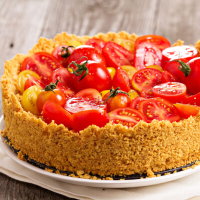 savory vegatable cheesecake