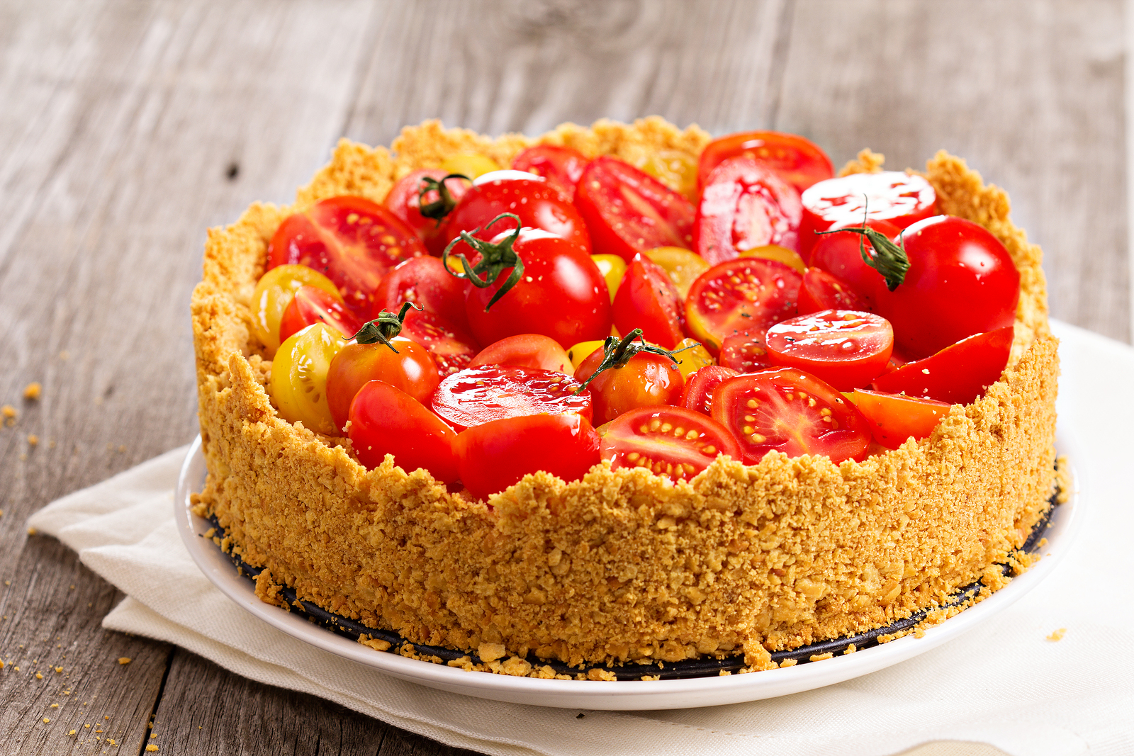 savory vegatable cheesecake