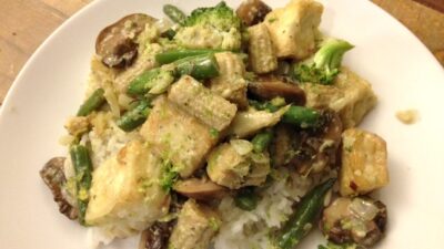 Vegetable and Tofu Thai Curry